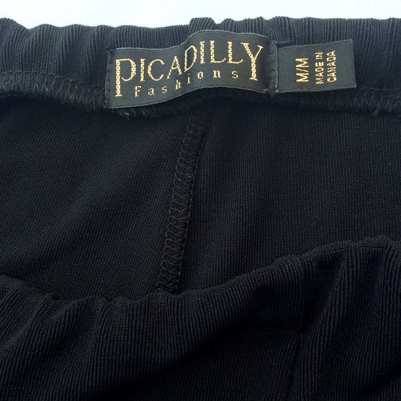 Picadilly Fashion Slinky Straight Leg Pants M - Picture 3 of 3